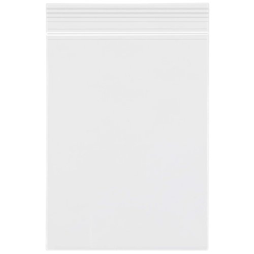 3''x 4'', (Pack of 100) Small Clear Poly Zipper Bags Reclosable Zipper lock Storage Plastic Bags for Jewelry, Gift Card, Halloween Candy