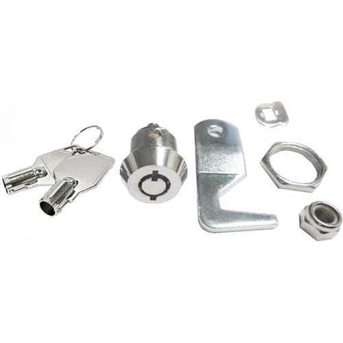 for Homak Toolbox Lock Replacement Lock Tubular Cam Lock 2 Keys Per Lock w/Cover 12-6 Key Pull (5/8")