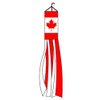 Home and Holiday Flags Canada Windsock Canadian Polyester 60 Inch Outdoor Garden Wind Sock Decoration