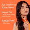 GrandeBROW 2-In-1 Tinted Brow Gel + Brow Enhancing Serum, Taupe