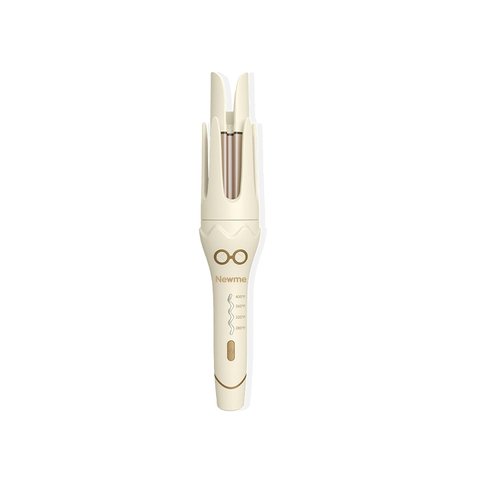 Newme Butter Chocolate Curling Iron: 1.5 Inch (36mm) Professional Auto Curler for Long, Medium Hair-Beach Waves Hair Styling, Adjustable Temp & Timer Reminder rizador
