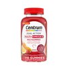 Centrum MultiGummies Multi+ Omega 3 Dual Action, Adult Multivitamin, Multivitamin/Multimineral/Omega 3 Supplement, Strawberry/Lemon/Orange Flavors - 110 Count