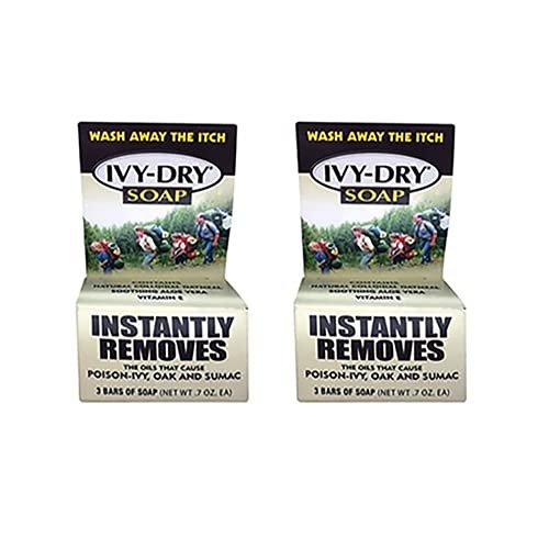 IVY-DRY Bar Soap, 0.7 oz bars, 3 ea (Pack of 2)