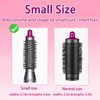Small Round Volumizing Brush for Dyson Airwrap Attachments Smaller Round Brush Attachment for Dyson Air Wrap Styler, Fluff up and Volumize for Styling (Rose)