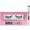 Reusable Plant Fibre Lashes That look Like Extensions - Faux Mink Wispy Lashes - Glam Luxury Thick Falsies Lashes - Transform Your Natural Eyelashes into Luscious Volume Lashes
