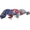 Tie Dye Bandana Head Scarves for Women Turban Head Wraps Tied Headbands Boho Scarf Anti-UV Sun Visor Hat (Set 1 - Navy,Grey, Brown)