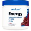 Nutricost Energy Drink Powder (Grape) (60 Servings) - Pre Workout Supplement with Natural Flavors - Non-GMO, Gluten-Free