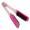 ZIZEV Double Sided Brush for Straightening Hair, Innovative Design, Efficient Straightening, Gentle on Hair, Quick Drying, Versatile Functionality
