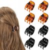 8Pcs Hair Clips for Women and Girls,Medium Size Hair Claws Hair Jaw Clip for Thick Hair & Thin Hair,1.3Inch No-Slip Jaw Clips