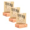 Varina Organic Citrus Cedar Sage Bar Soap - Gentle Cleansing for Sensitive Skin, Earthy Scents - 3 Pack - Experience Healthy and Glowing Skin