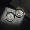 45mm Crystal Suncatcher Round Pendant Rainbow Maker for Home Car Decor (Moon and Sun)