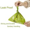 ECO-CLEAN Dog Poop Bags, 24 Rolls/360 Bags with Dispenser, Dog Waste Bags, Unscented, Leak-Proof, Easy Tear-Off