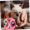 Kisangel Cat Toy Sisal Hole Interactive Grinding Toy for Cats and Kittens Chewing and Scratching for Indoor Play and Maintenance