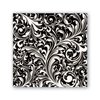 Michel Design Works Soft Triple-ply Paper Luncheon Napkins, Black Florentine Themed, Perfect for Everday Use and Display, 20 Count