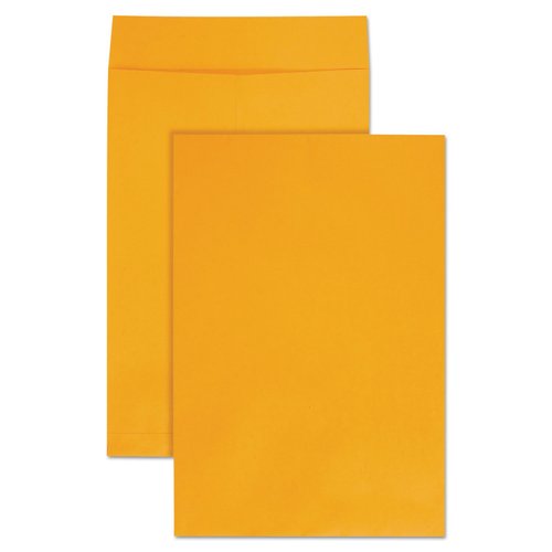 Quality Park Jumbo Kraft Envelopes, 12-1/2 x 18-1/2, Ungummed Catalog Envelopes for Storing and Organizing, 28 lb Kraft Paper, 25 per Box (QUA42353), Light Brown