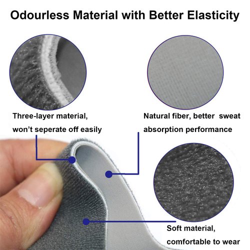 Replacement Nuance Pro Headgear, CPAP Headgear Compatible with Philips Respironics Nuance Pro Nasal Pillow CPAP Mask, LALASTAR CPAP Nasal Mask Strap for CPAP Machine (Standard Size)