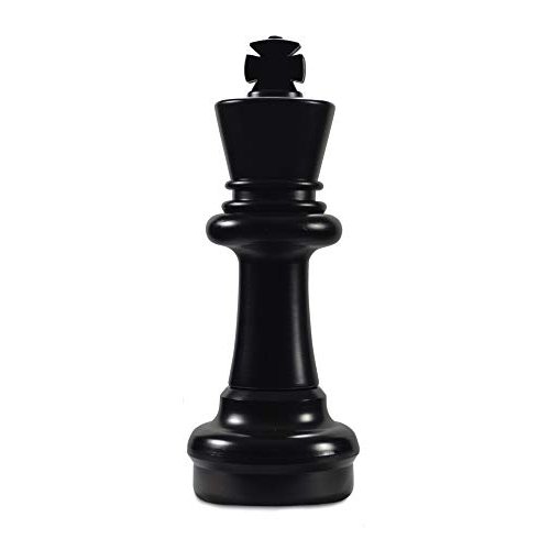 MegaChess Individual Plastic Chess Piece - King - 25 inches Tall - Black - This Item is A Component of The 25 inch Giant Chess Set - Not Intended for Home Decor