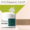 Derm Le Mar 2x Anti-Aging Face Cream - 2 Month Supply - Improved Formula w/Vitamin C, A & E - Aid Healthy Collagen Levels - Help Protect Skin Stem Cells, Reduce Wrinkles Appearance, & Fade Age Spots