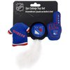 BEST PLUSH CAT TOY: NHL NEW YORK RANGERS Complete Set of 3 piece Cat Toys filled with Fresh Catnip. Incl: 1 Jersey Cat Toy, 1 Hockey Puck Cat Toy with Feathers & 1 #1 Fan Cat Toy. All with Team LOGOS