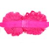 Kella Milla Set of 8 Frayed Shabby Chic Double Rose Baby Headbands