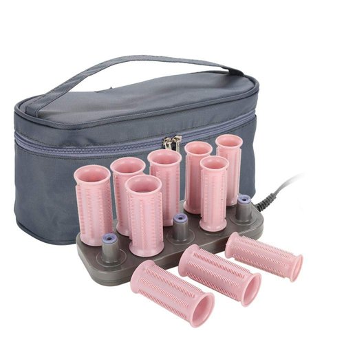 Travel Size Hot Rollers,Rollers Hot Pod Hair Styling Tool, 10Pcs Professional Electric Heated Roller Curling Roll DIY Hairstyles Hair Tube (Classic)