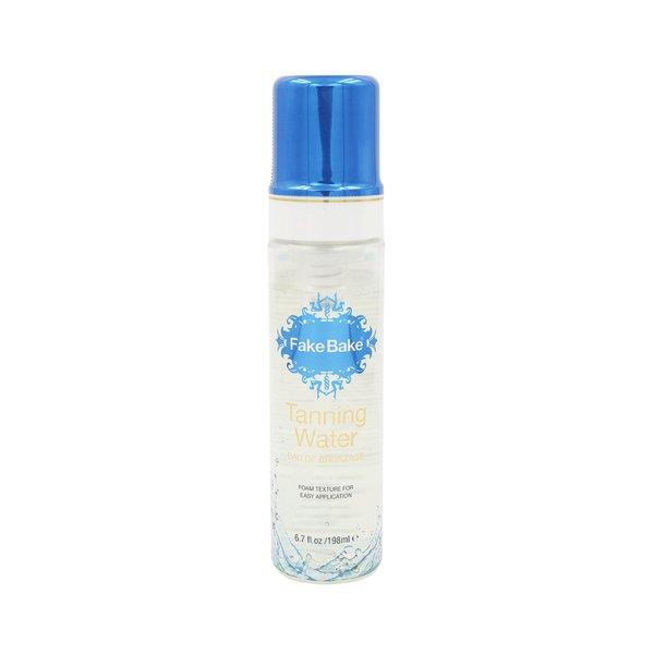 Fake Bake Tanning Water Self Tanner Instant Glow with Hydrating Passion Flower Rejuvenation - Natural Looking Sunless Bronzing for Women & Men - 6.7 oz