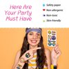 Groovy Party Temporary Tattoos, 80 Glitter Styles Hippie Party Decoration, 70s Peace Love Party Favors, Birthday Party Supplies, Hippie Party Accessories