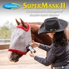 Farnam SuperMask II Classic Horse Fly Mask with Ears, Horse size, Assorted