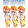 Gummy Rings Jumbo Peach (3 Pack) (NET WT 30 OZ) Gourmet Kruise Signature Gift Bags