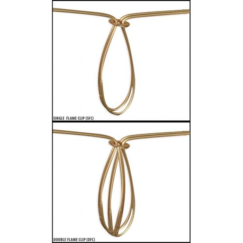 Royal Designs 5" Red Bell Chandelier Lamp Shade, 3 x 5 x 4.5 (DCS-201RED)