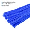 PATIKIL 30CM/12Inch Pipe Cleaners, 300 Pack Flexible Chenille Stems for DIY Art Creative Crafts Party Decorations Handicrafts Handwork, Blue