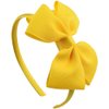Kistreao Bow Headband Women Girls Yellow Hair Bows Hair Band Bowknot Head band Cute Hair Accessories Birthday Celebration Party Supplies