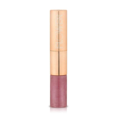 FLOWER BEAUTY Mix N Matte Lip Duo - Matching Full Coverage Matte Lipstick & High Shine Lip Gloss Duo (Tickled-Pink)