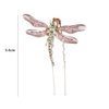 Leadigol 4 PCS Vintage Dragonfly Hair Clips, U Shaped Dragonfly Hair Pins Bridal Wedding Hair Pin Hair Ornament Headdress Hair Jewelry for Women Wedding Party