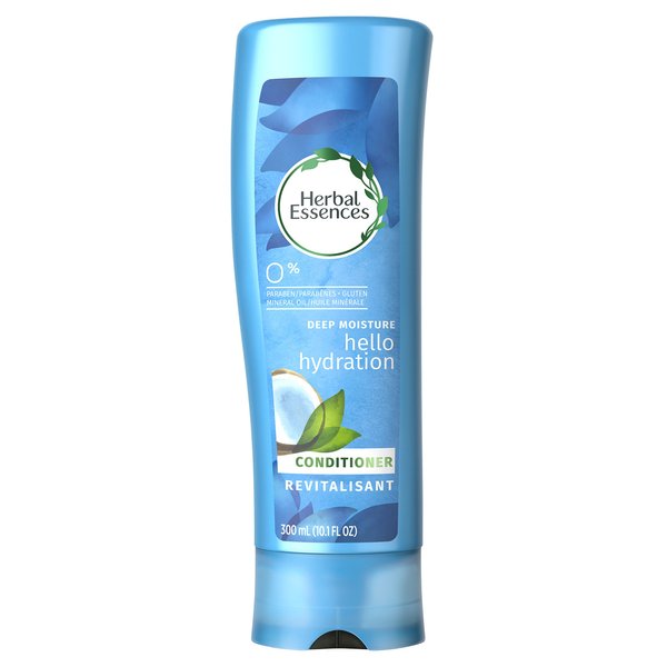 Herbal Essences Hello Hydration Moisturizing Hair Conditioner, Blue, 10.1 Fl Oz