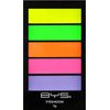 BYS Women's 5-Piece Eye Shadow Palette, Neons Eye Pigments, 0.17 Ounce (Pack of 1)