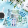 YECIRALA 24 Sheets 336 Pcs Marble Nail Stickers Full Nail Wraps for Women Girls Short Nails Color Strips Gel Polish Stickers Set Self Adhesive Full Nail Stickers Decals Gel Nail Strips Wraps