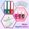 simarro Number Stickers (Number 1-1000), Self Adhesive Label Laser Stickers Waterproof Round Stickers for Organizing Nail Polish Bottle, Nail Sample Stick, Lipstick Storage Organizing (20)