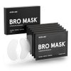 BRO MASK Under Eye Gel Pads: Cooling Eye Patches for Dark Circles and Puffiness | Anti Aging Hydrogel Eye Patch Set w/Bakuchiol, Green Tea, Hyaluronic Acid, Caffeine, Niacinamide/Vitamin B3-6 Pairs