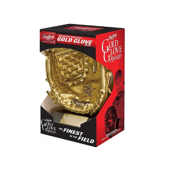 Rawlings | Mini Gold Glove Award Trophy | Stand Included | Replica