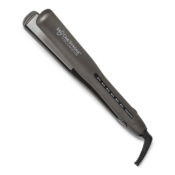 ion One Stroke Volumizing Flat Iron 1 Inch, Auto Shut Off, Tri-Layer Heaters, Fast Heat Up, Tourmaline and Japanese Ionic-Ceramic Minerals