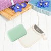 Healifty Bar Soap Bag 4pcs Soap Pocket Exfoliating Soap Saver Pouch Natural Bath Bags Soap Sack Scrubber Soap Holder for Drying Foaming Shower Bath Scrubber Bar Soap Pouch