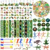 Lcnjscgo Reptile Party Favors Reptile Birthday Party Supplies Decorations Plastic Reptile Toys Vinyl Stretchy Sticky Toys Reptile Slap Bracelets Tattoos Badges Stickers Acrylic Keychain