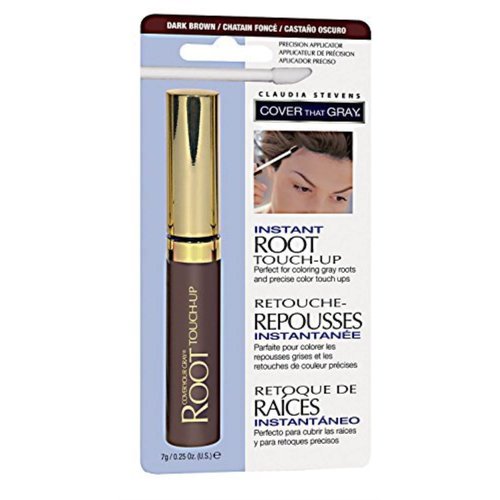 Claudia Stevens Cover That Gray Root Touch Up Hair Color - Dark Brown