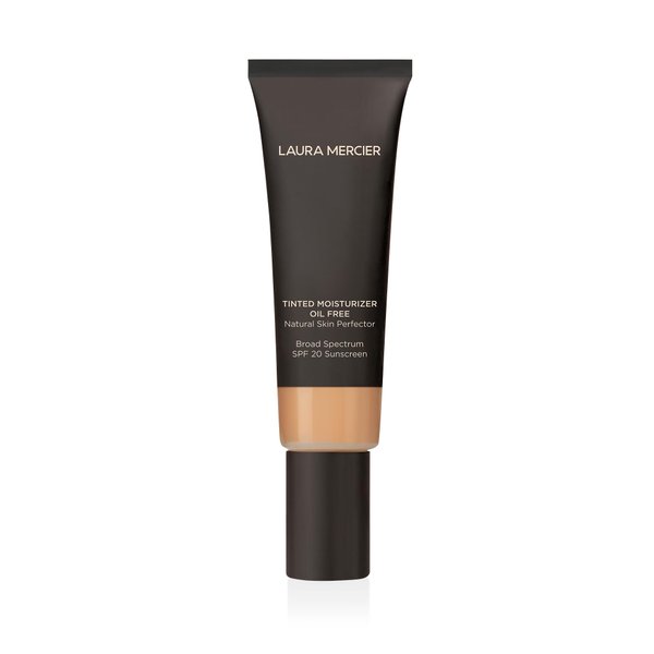 Laura Mercier Tinted Moisturizer Oil Free Natural Skin Perfector with SPF 20: All Day Shine Control, Sheer Coverage, Blurred Matte Finish, For Oily Skin, Skin Tint, Nude