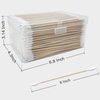 PINGMIC 400PCS (800 Tips) Long Cotton Swab, 6" Pointed Cotton Swab Without Barbs - Cotton Swabs with Wooden Sticks, Long Cotton Swabs for Gun Cleaning Machinery Makeup. Bamboo Stick with Storage Box