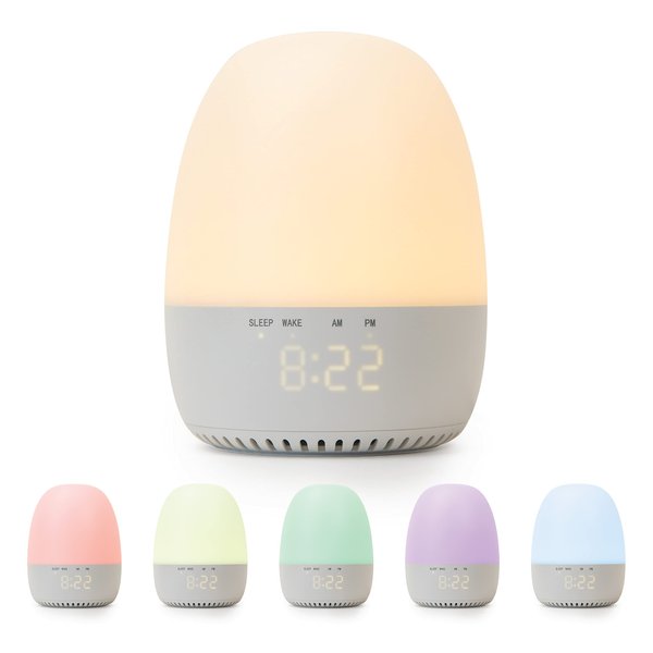 Yogasleep Light to Rise White Noise Sound Machine & Sleep Trainer with Night Light. Sleep Aid for Baby & Toddler, 30 Soothing Sounds Including Lullabies & Nature Sounds, Registry & Nursery Must Have