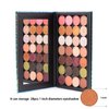 Allwon Magnetic Palette Mermaid Empty Makeup Palette with Mirror and 30Pcs Adhesive Empty Palette Metal Stickers for Eyeshadow Lipstick Blush Powder (Green)