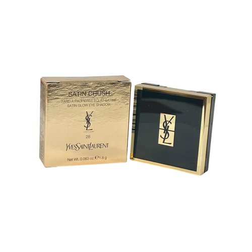 YVES SAINT LAURENT Satin Crush Satin Glow Eye Shadow, 0.063 oz/1.8 g, Color # 28 UNCONFORMING TAUPE