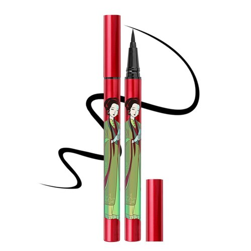 LUOZI Waterproof Eyeliner Does not Smudge, Long-lasting Soft Hair, Quick-drying, Fine-grained Head (2pcs Brown)